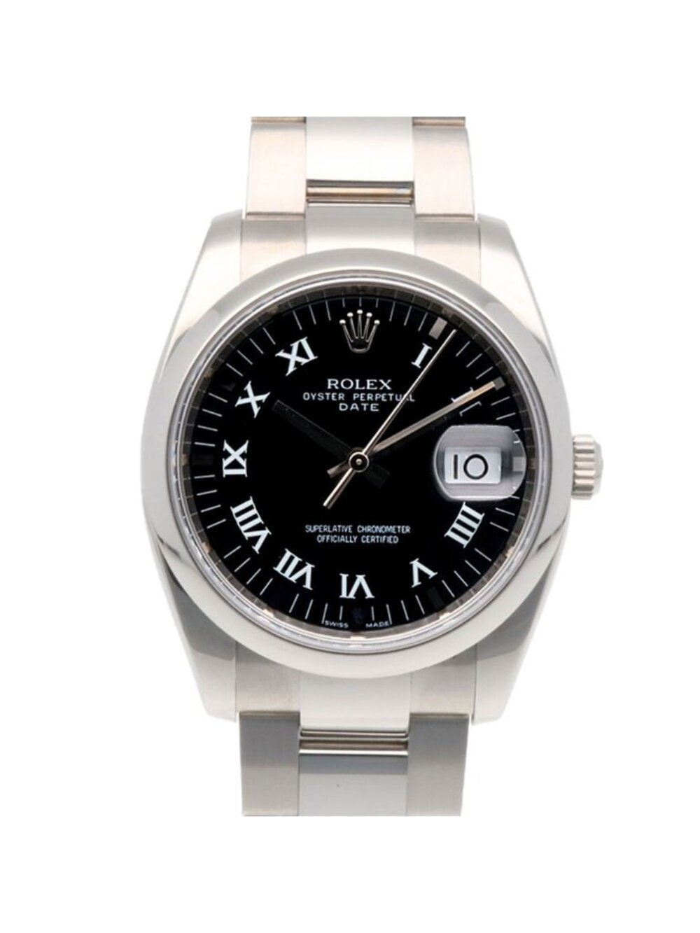 Rolex Date Oyster Perpetual Watch Stainless Steel Automatic